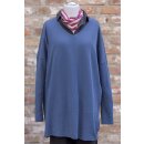 by basics V Longpullover denim blue