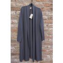 by basics Strickmantel Schalkragen asphalt XXL