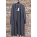 by basics Strickmantel Schalkragen asphalt XXL
