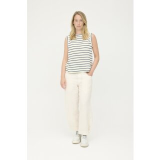 by basics Stricktop raw white/asphalt