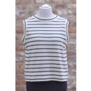 by basics Stricktop raw white/asphalt