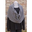 by basics Loop Merino charcoal/dawn grey melange