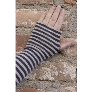 by basics Stulpe charcoal/dawn grey melange