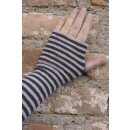 by basics Stulpe charcoal/dawn grey melange