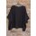 KHEI Stricktunika Oversize mit Struktur black