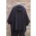 KHEI Oversize Jersey Jacke mit Kapuze black