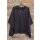 KHEI Oversize Jersey Jacke mit Kapuze black