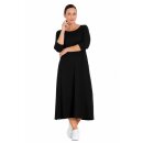 Anastasia by Kampeas Kleid Viskosejersey 187 schwarz