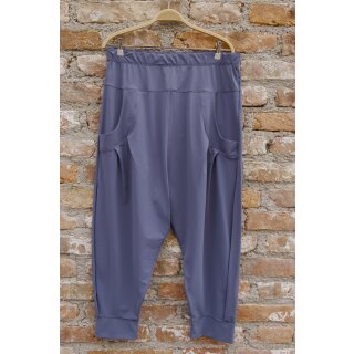 Anastasia by Kampeas Hose mit gemäßigtem Tiefschritt rauchblau