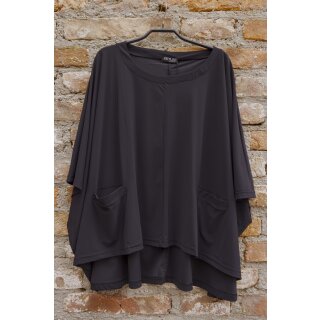 Zeitlos by Luana Oversize Shirt  81 schwarz