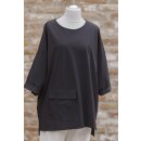 Zeitlos by Luana Tunika Oversize 63 mit Tasche schwarz