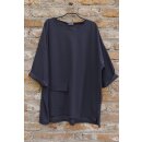 Zeitlos by Luana Tunika Oversize 63 mit Tasche nachtblau