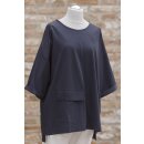 Zeitlos by Luana Tunika Oversize 63 mit Tasche nachtblau