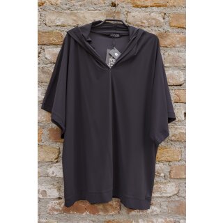 Zeitlos by Luana Tunika 23 mit Kapuze Technojersey schwarz