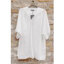 Zeitlos by Luana Tunika 23 mit Kapuze Technojersey weiss