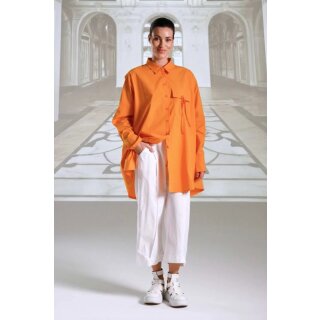 Zeitlos by Luana Oversize Hemd kurkuma