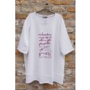 Anastasia by Kampeas Oversize Shirt Print rot/grau