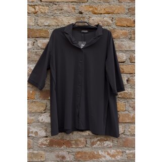 Zeitlos by Luana Bluse 48 Technojersey schwarz