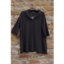 Zeitlos by Luana Bluse 48 Technojersey schwarz