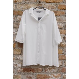 Zeitlos by Luana Bluse 48 Technojersey weiss