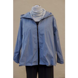 Hopsack Leichte Jacke mit Kapuze dusty blue