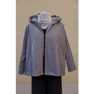 Hopsack Leichte Jacke mit Kapuze grey
