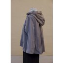 Hopsack Leichte Jacke mit Kapuze grey