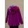 Hopsack Leichte Jacke mit Kapuze magenta