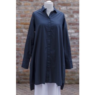 by basics Longbluse Popelin midnight blue