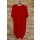 Hopsack Kleid lang rot knitter