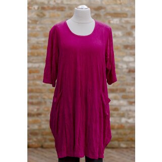 Hopsack Tunika/Kleid "Liebling" pink knitter