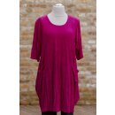 Hopsack Tunika/Kleid "Liebling" pink knitter
