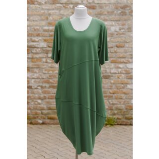 Hopsack Kleid green OS