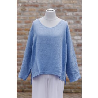 by basics Leinen Shirt milky blue