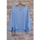 by basics Leinen Shirt milky blue