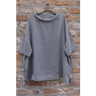 by basics Leinentunika Collar cement