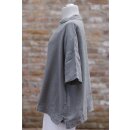 by basics Leinentunika Collar cement