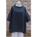 by basics Leinentunika Collar midnight blue