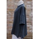 by basics Leinentunika Collar midnight blue