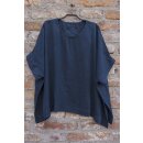 by basics Leinen Top wide midnight blue