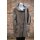 Hopsack Winterjacke long "Stone"