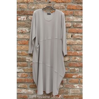 Hopsack Oversize Kleid "Favorit" stone