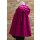 Hopsack Jacke mit Kapuze pink