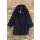 Hopsack Winterjacke long "Navy"