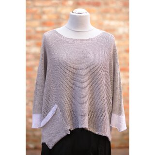 Pulli/Überwurf taupe 804