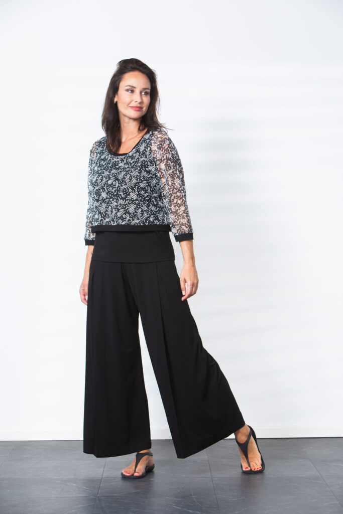 Anastasia by Kampeas Tunika und Hose schwarz