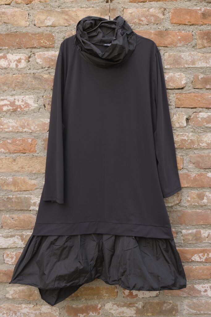 "Zeitlos by Luana" Kleid 2025 schwarz mit Taft