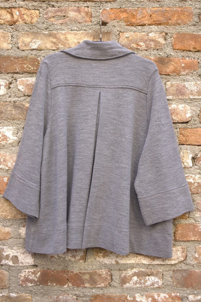 by basics Merino Swagger Silbergrau