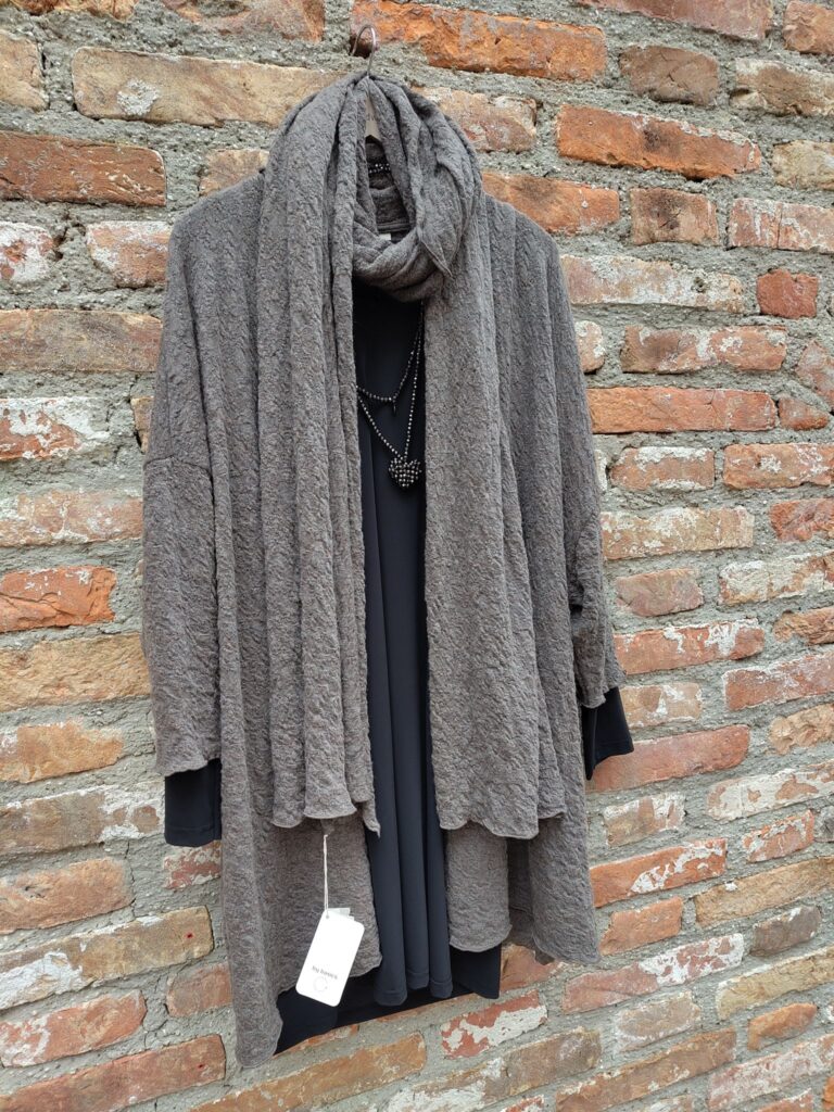 by basics Strickjacke Oversize Merino